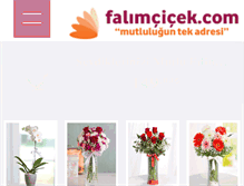 Tablet Screenshot of falimcicek.com